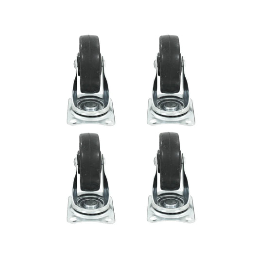Rodaja giratoria 2.5" caja con 4 piezas Adir 9133