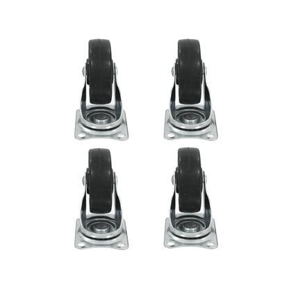 Rodaja giratoria 3" caja con 4 piezas Adir 9134