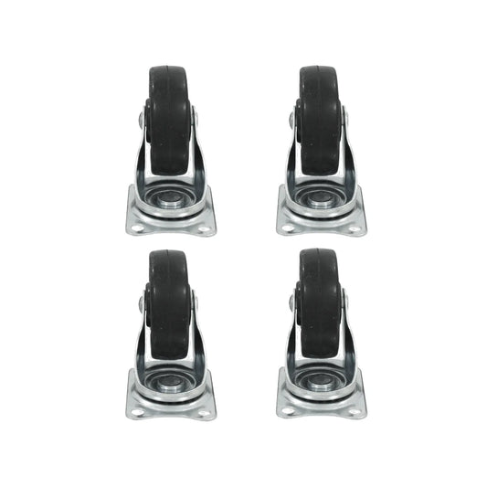 Rodaja giratoria 3" caja con 4 piezas Adir 9134