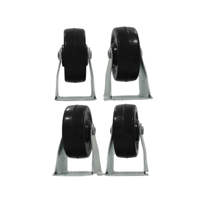 Rodaja placa fija 2.5" caja con 4 piezas Adir 9136
