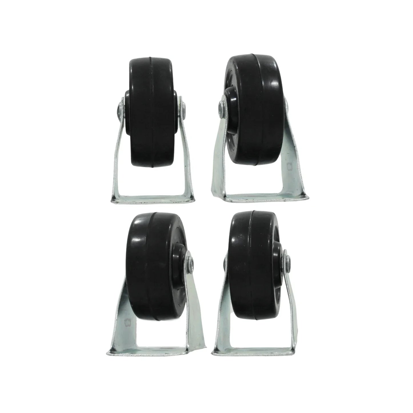 Rodaja placa fija 3" caja con 4 piezas Adir 9137