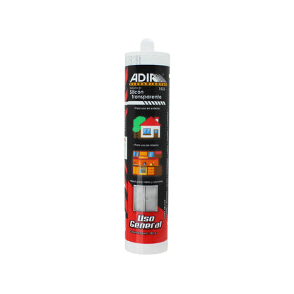 Silicon transparente 280 g Adir 1532