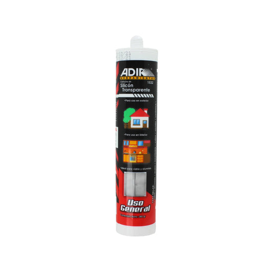 Silicon transparente 280 g Adir 1532