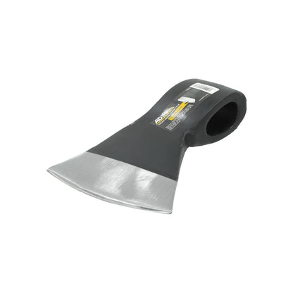 Cabeza de hacha Adir 3.5 lb negra sin mango, filo plateado para labor media.