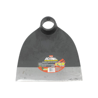 Azadón Lane Adir 13214 sin mango, hoja de acero 1.7 lb para jardinería y agricultura