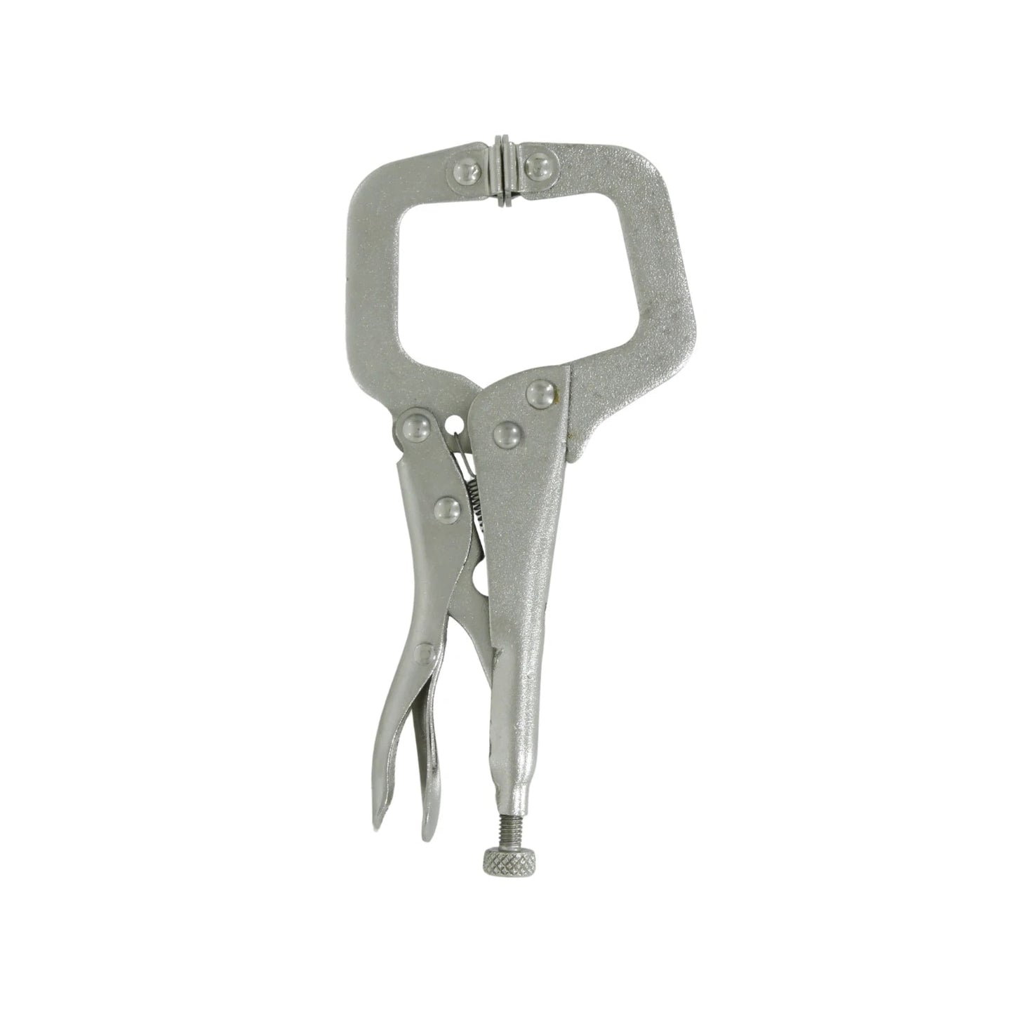 Pinza de presión tipo C de metal, mordaza ajustable para sujeción fuerte en trabajos de soldadura y carpintería