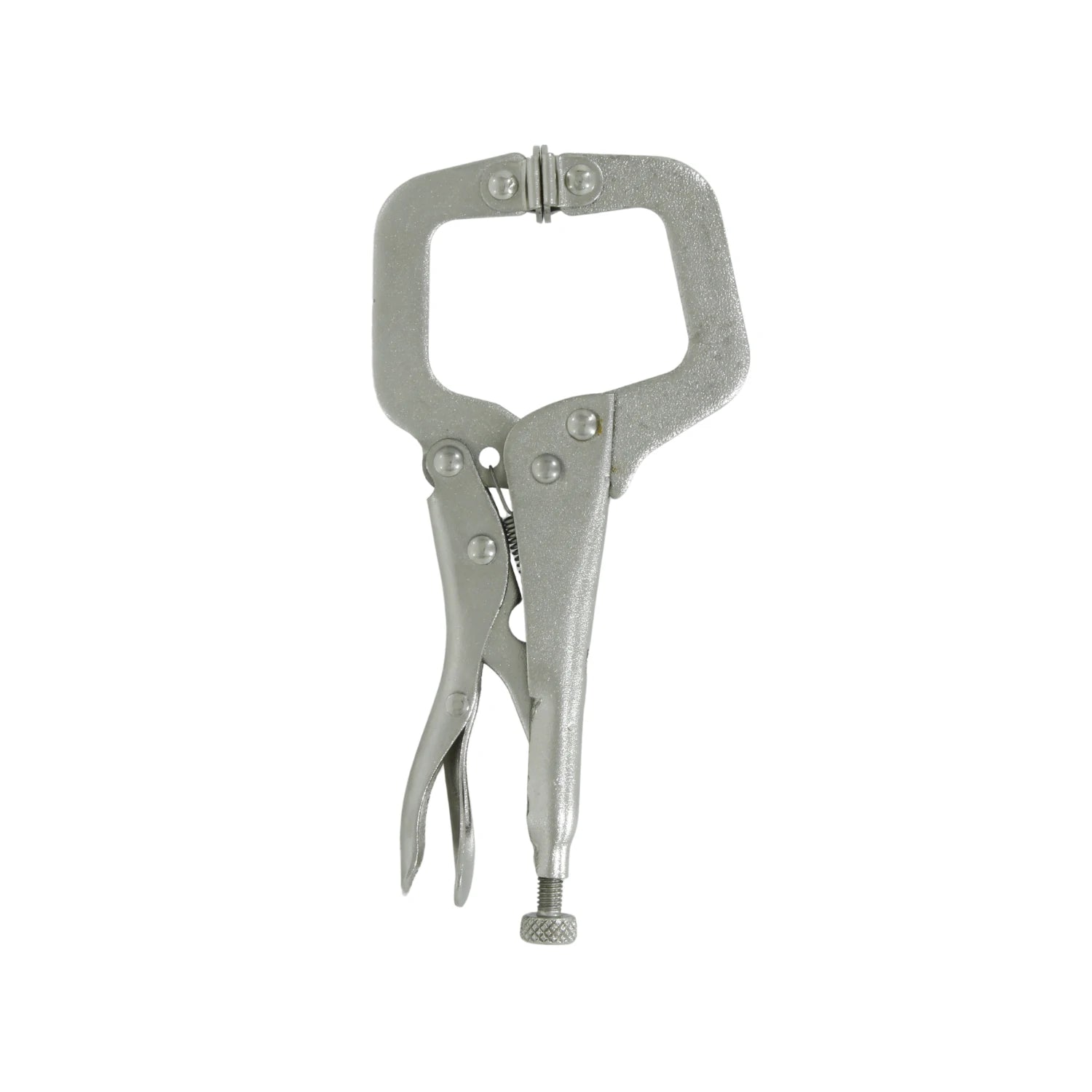 Pinza de presión tipo C de metal, mordaza ajustable para sujeción fuerte en trabajos de soldadura y carpintería