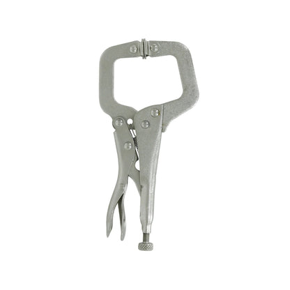 Pinza de presión tipo C de metal, mordaza ajustable para sujeción fuerte en trabajos de soldadura y carpintería