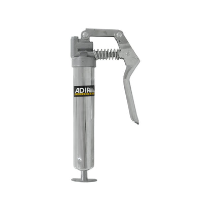 Inyector de grasa manual Adir 180 cromado para lubricación de maquinaria pesada y automotriz
