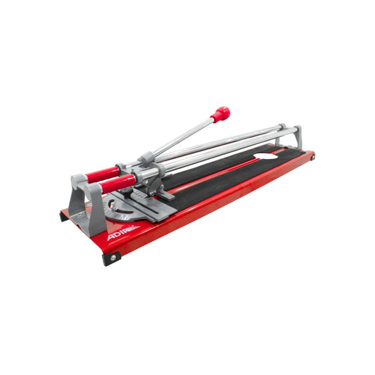 Cortadora manual de azulejo profesional Adir 600mm roja con guía para cerámica