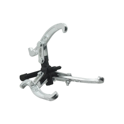 Extractor de polea Adir de 3 quijadas, 3 pulgadas, plateado y negro, para baleros y engranajes automotrices.