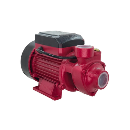 Bomba de agua periférica roja eléctrica de hierro fundido para elevación y presión doméstica