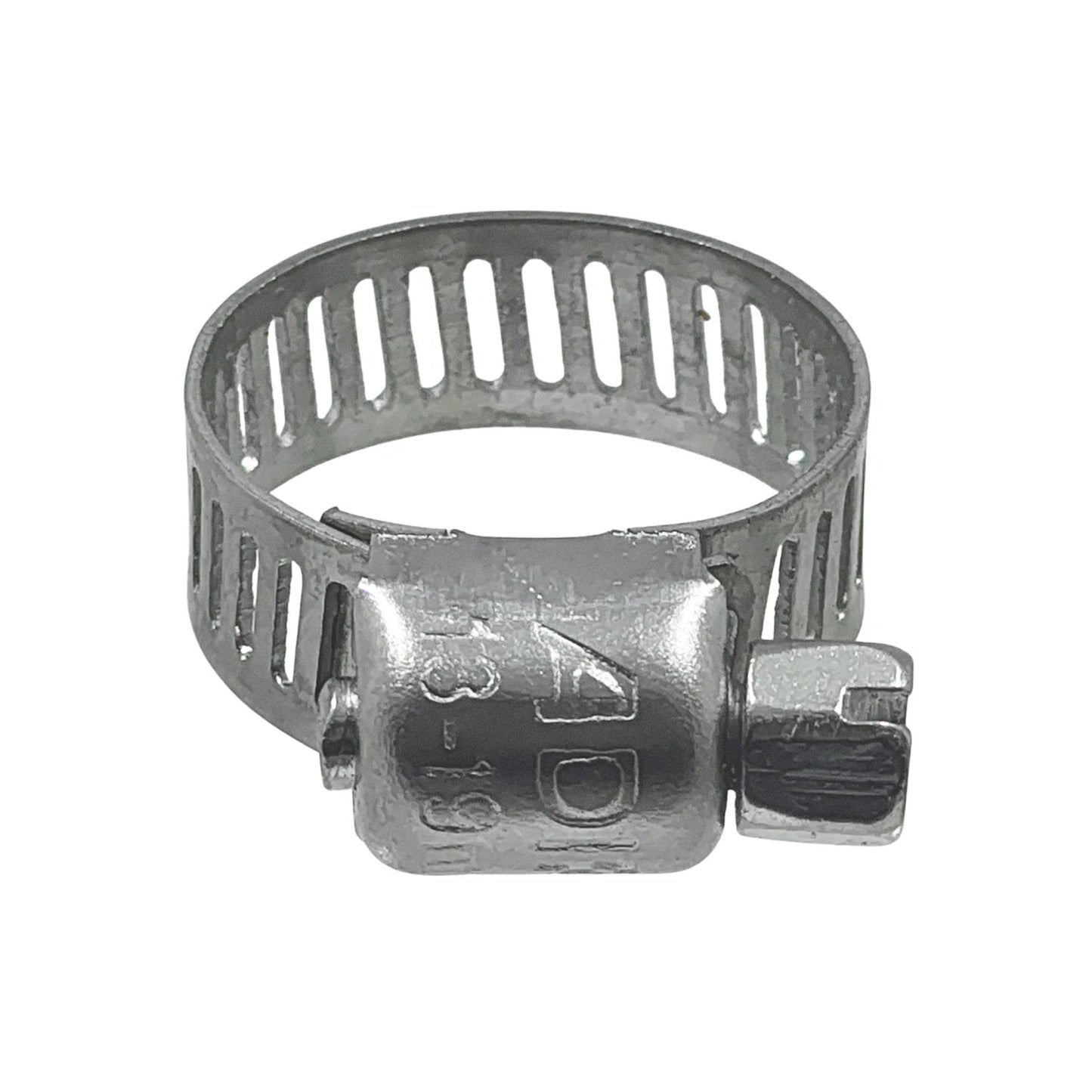 Abrazadera de manguera Adir de metal con tornillo sin fin, ajustable para diámetros de 13-19mm