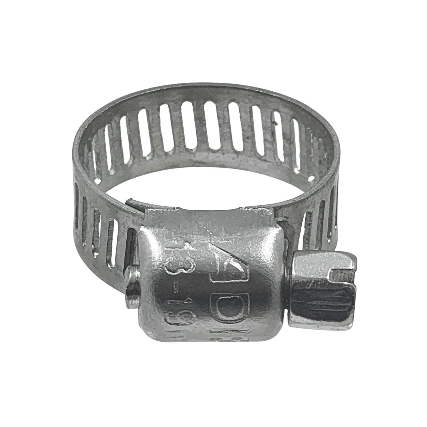 Abrazadera de manguera Adir de metal con tornillo sin fin, ajustable para diámetros de 13-19mm