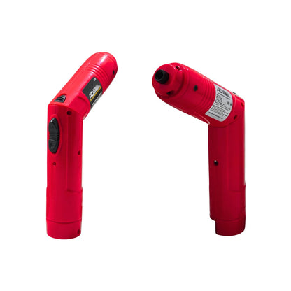 Atornillador inalámbrico Adir 3.6V rojo, ergonómico con puntas para trabajos de bricolaje y ferretería