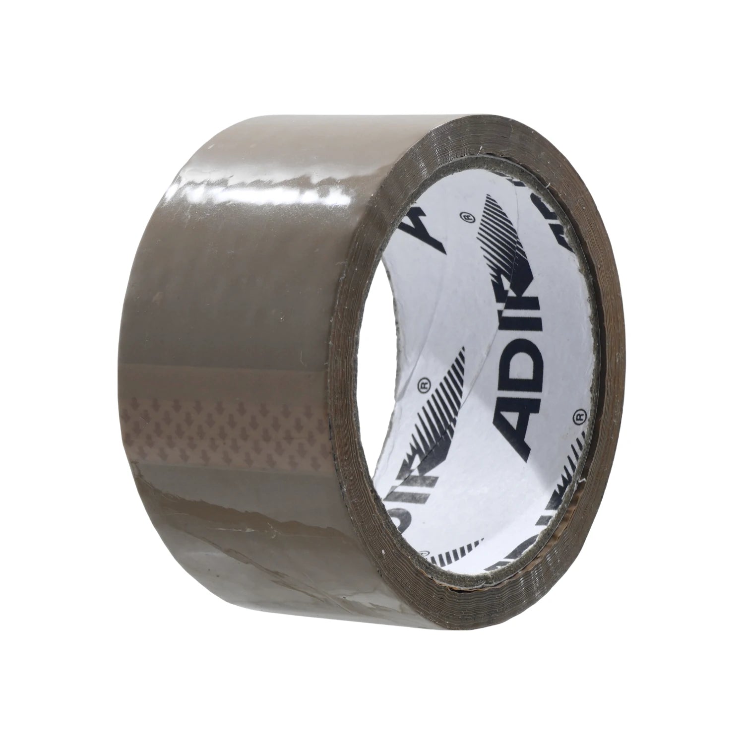 Cinta de embalaje Adir canela 50m, adhesiva color marrón para sellar cajas y paquetes