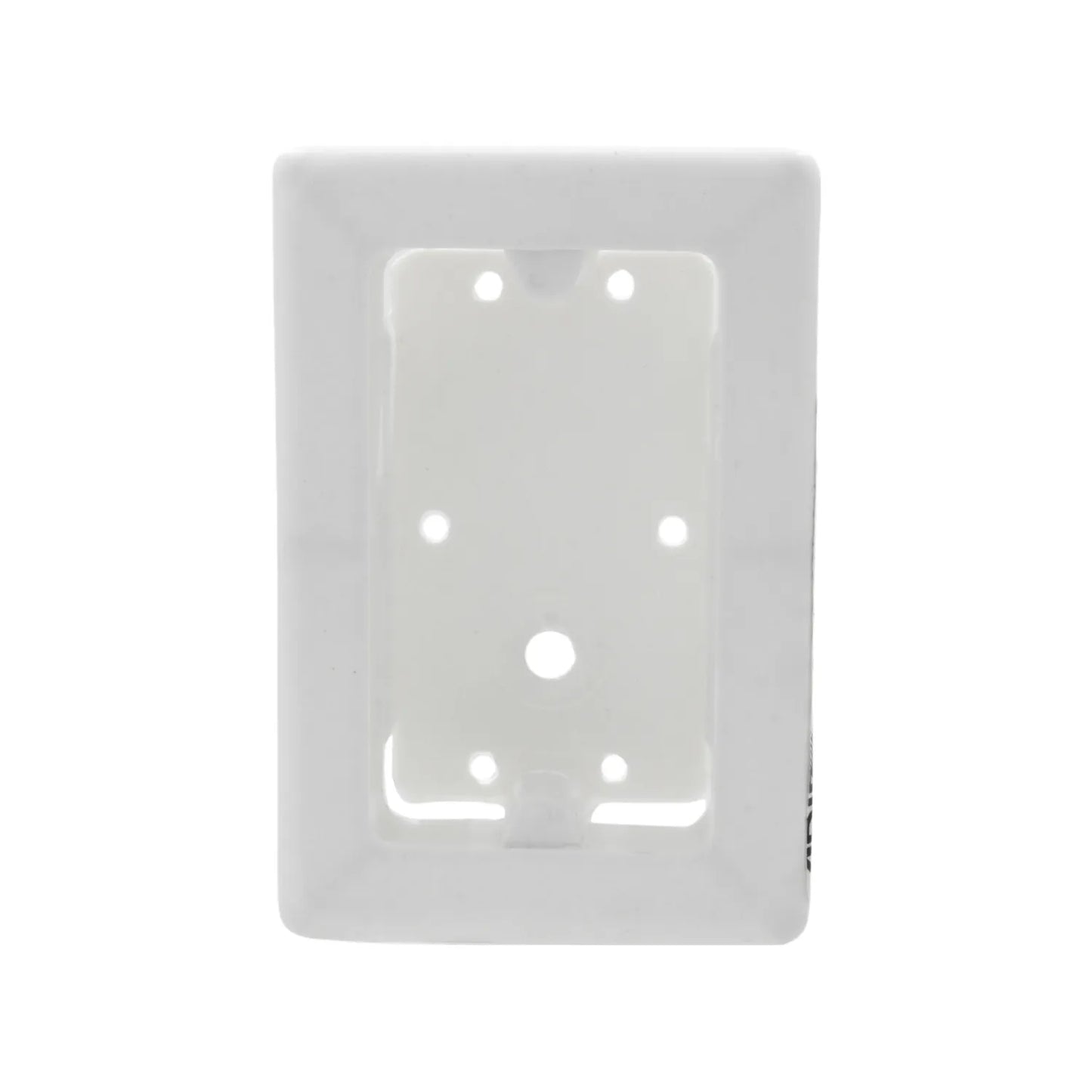 Caja universal de plástico blanca para instalaciones eléctricas y de datos, montaje de superficie
