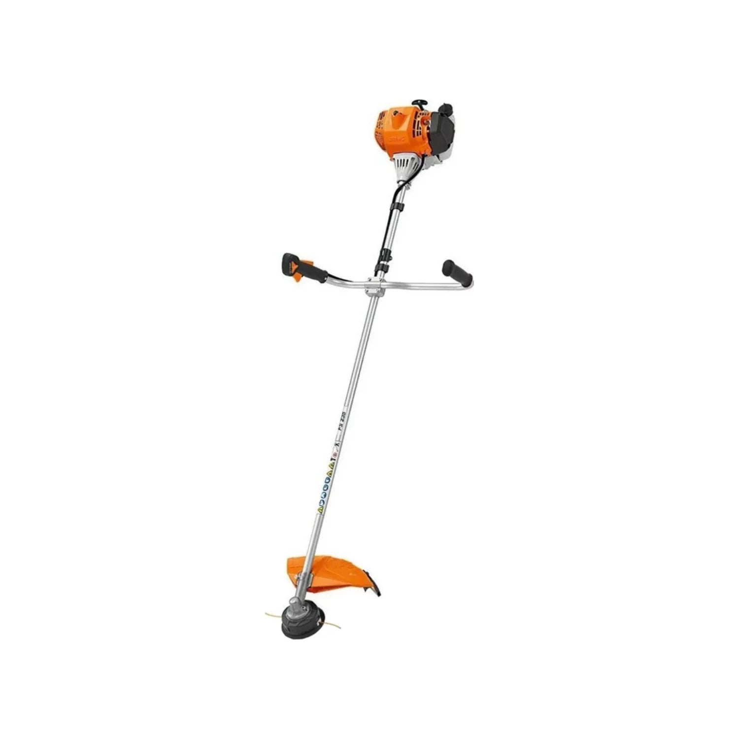 Desbrozadora Stihl FS235 de gasolina 36.3 CC recta, con motor naranja, para limpieza de jardín