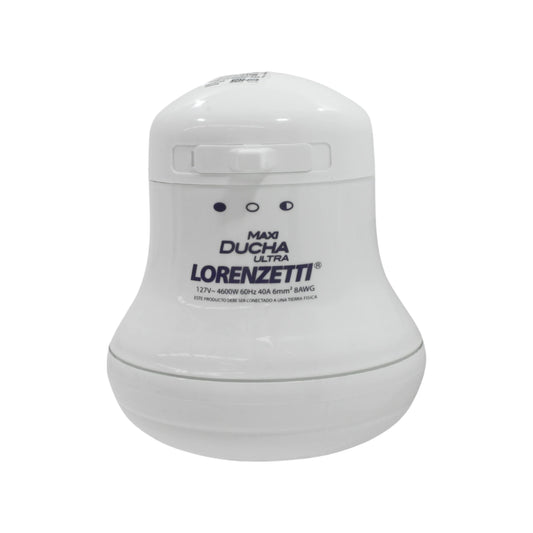 Regadera eléctrica Lorenzetti blanca Maxi Ducha Ultra 127V 4600W 3 temperaturas