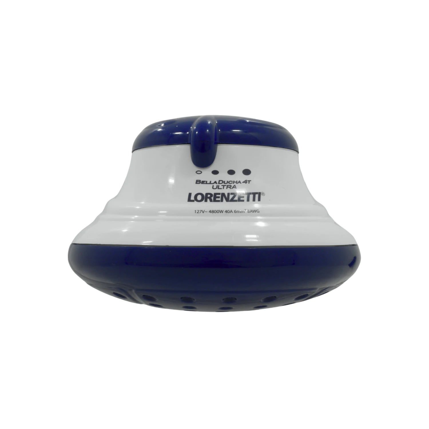 Regadera eléctrica Lorenzetti Bella Ducha 4T Ultra azul, 4 temperaturas, 127V, para baño
