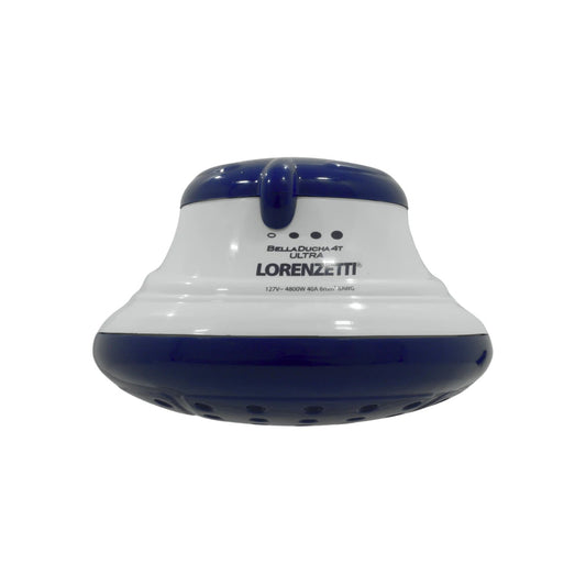 Regadera eléctrica Lorenzetti Bella Ducha 4T Ultra azul, 4 temperaturas, 127V, para baño