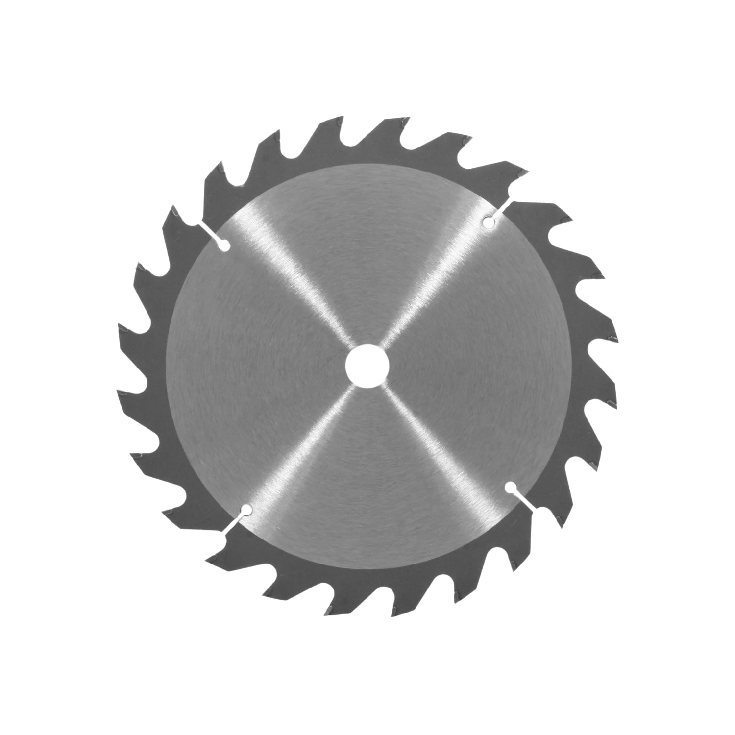Disco sierra circular metálico 7 1/4 pulgadas 24 dientes para corte de madera
