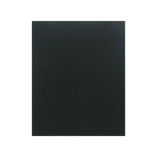 Lija de agua grano 180 negra, pliego rectangular para lijado y acabados