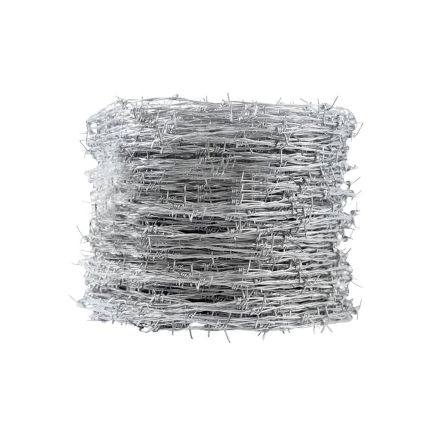 Rollo de alambre de púas galvanizado para cercas de seguridad perimetral y protección agrícola