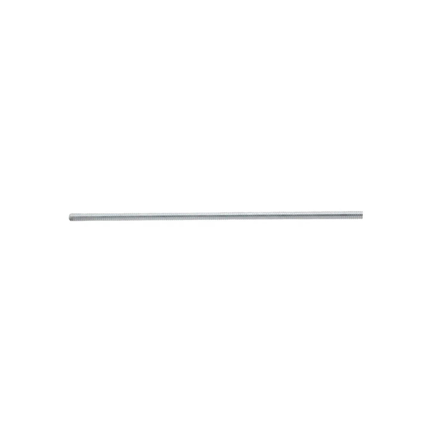 Varilla roscada de 1/4" (6mm) de acero para fijación y montaje, uso en construcción y ferretería