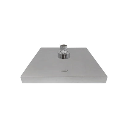 Regadera cuadrada 8" ABS gris Magaña PRMOZ20