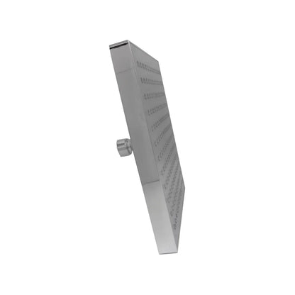Regadera cuadrada 8" ABS gris Magaña PRMOZ20