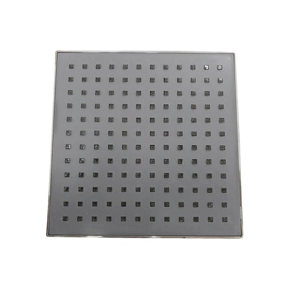 Regadera cuadrada 8" ABS gris Magaña PRMOZ20