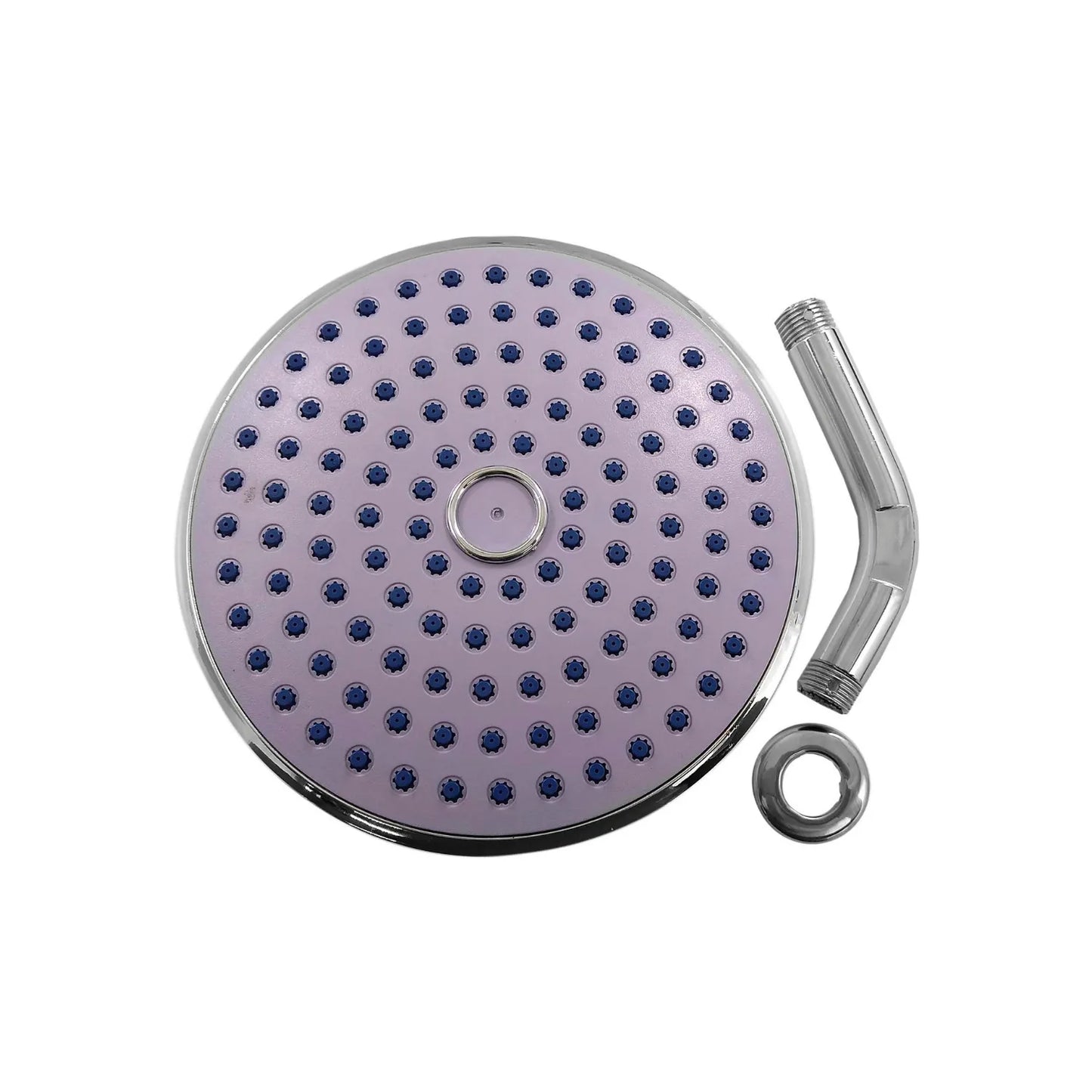Regadera redonda 8" ABS morada Magaña PRM8