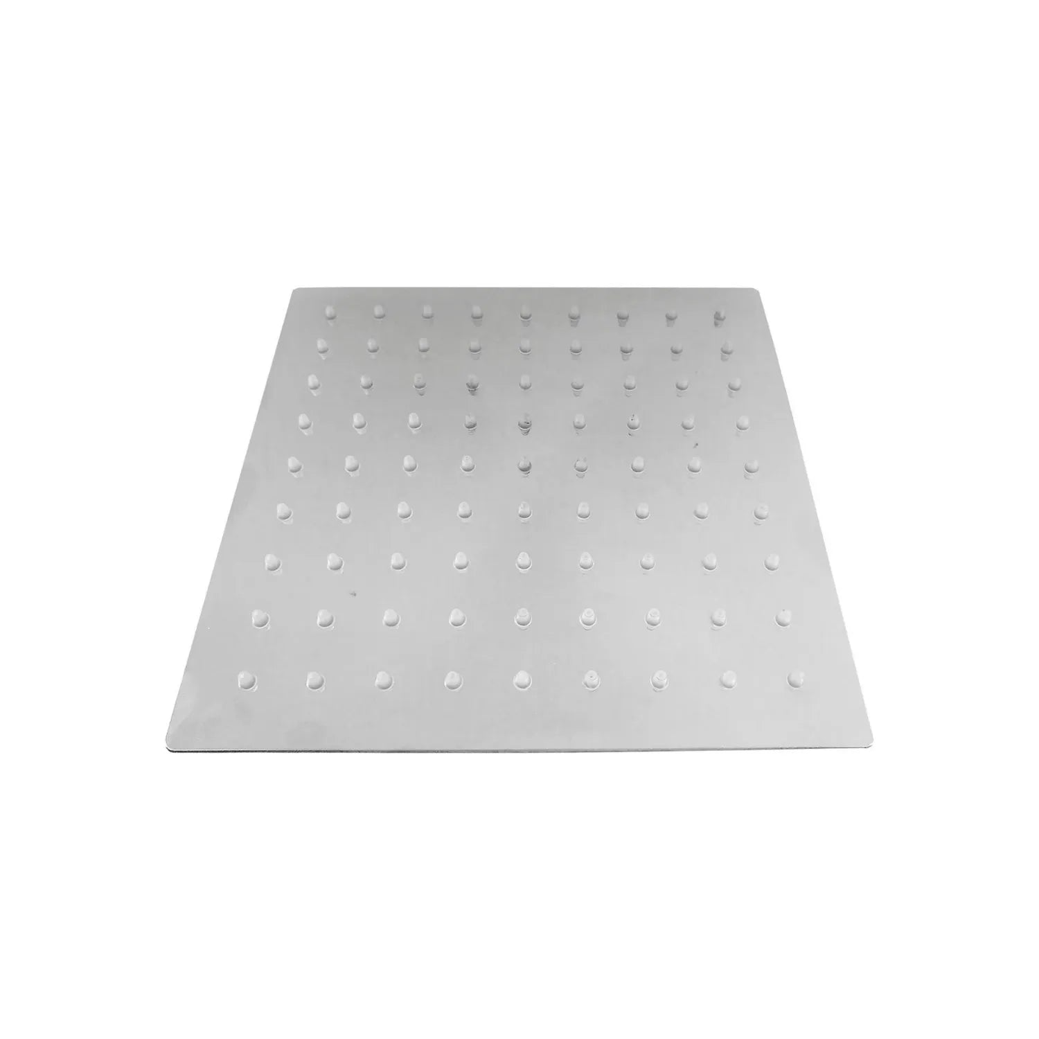 Regadera cuadrada de 8 pulgadas, acero inoxidable cepillado con múltiples boquillas para ducha