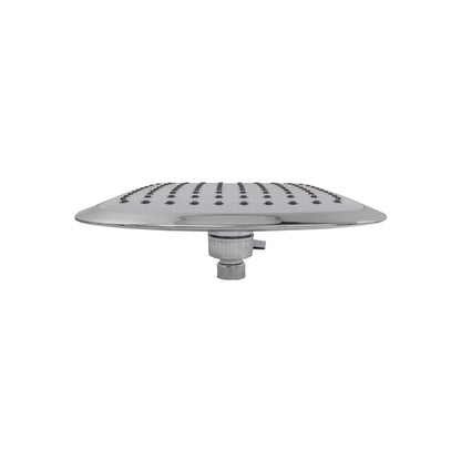 Regadera cuadrada 8" ABS gris cromada Magaña PRMOZ20CG