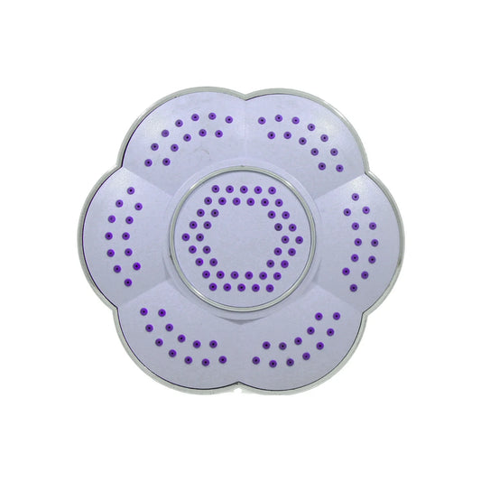 Regadera flor ABS mediana morada Magaña PRF6