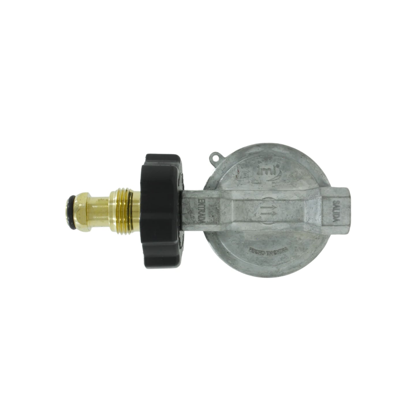 Regulador de gas alta presión con maneral/punta pool Iml QC-19M