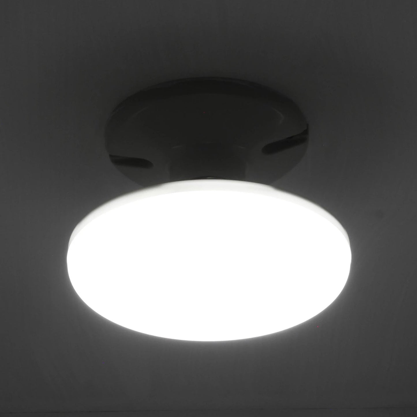 Lámpara de techo LED redonda 24W blanca, plafón moderno para iluminación interior eficiente