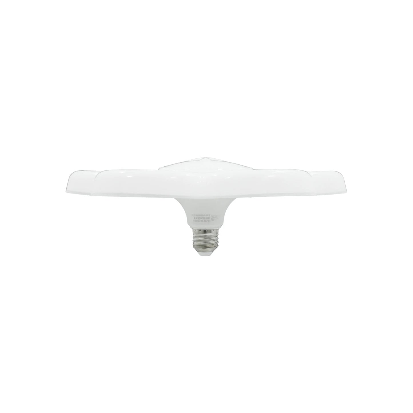 Lámpara LED blanca 50W tipo flor, foco de bajo consumo con base de rosca E27
