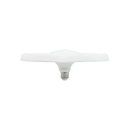 Lámpara LED blanca 50W tipo flor, foco de bajo consumo con base de rosca E27