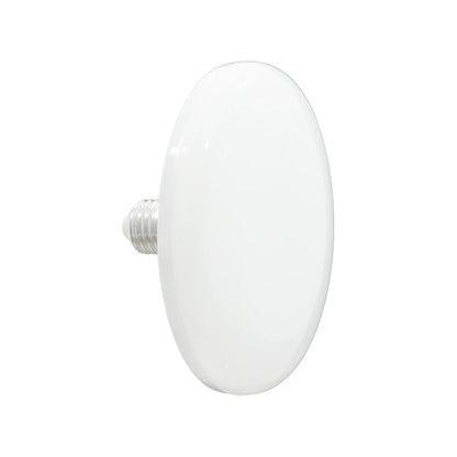 Lámpara LED blanca plana redonda 36W, tipo ovni, con base de rosca E27 para iluminación moderna