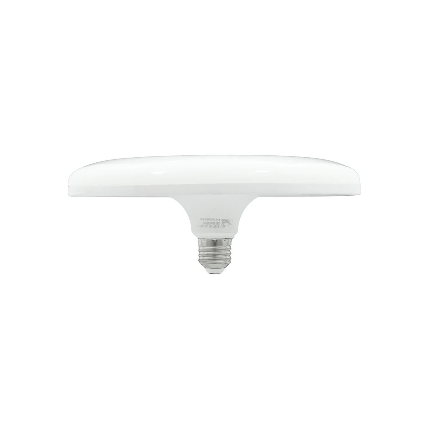 Lámpara LED ovni redonda blanca de 50W con rosca E27, ideal para iluminación de bajo consumo