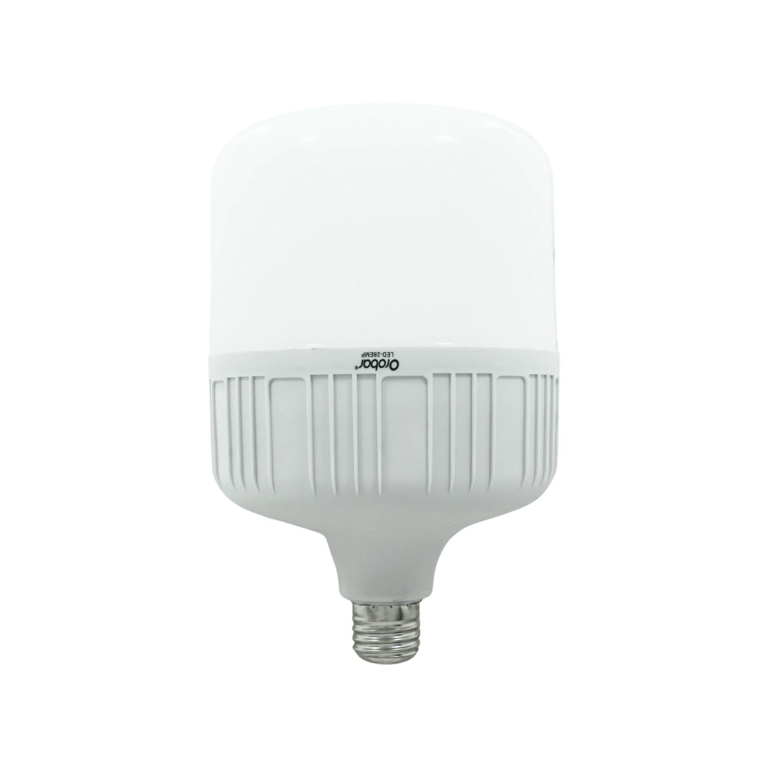 Lámpara LED Orobar 28W de emergencia, tipo bulbo blanco con rosca estándar.