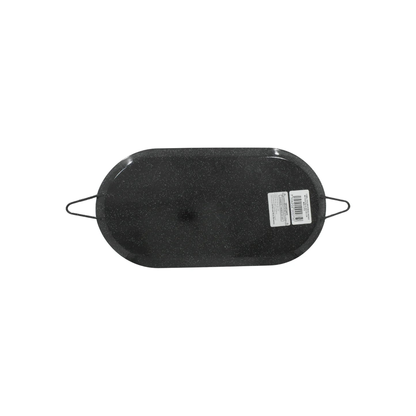 Comal ovalado acero porcelanizado grande Alfa 2020075