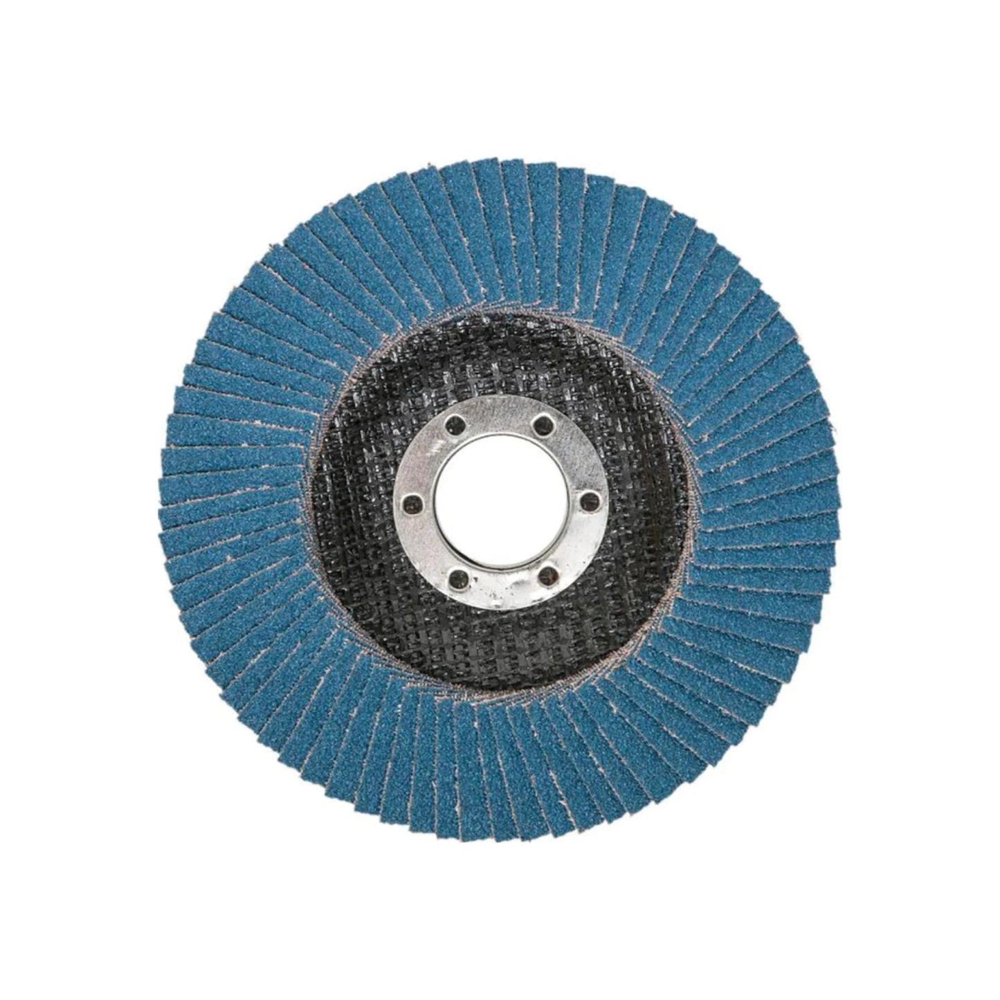 Disco laminado azul 4 1/2 pulgadas grano 60 para esmerilado y pulido de metal