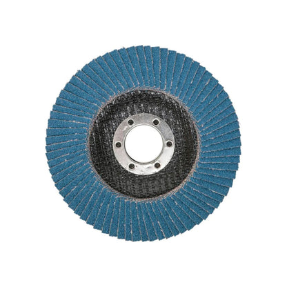 Disco laminado azul 4 1/2 pulgadas grano 60 para esmerilado y pulido de metal