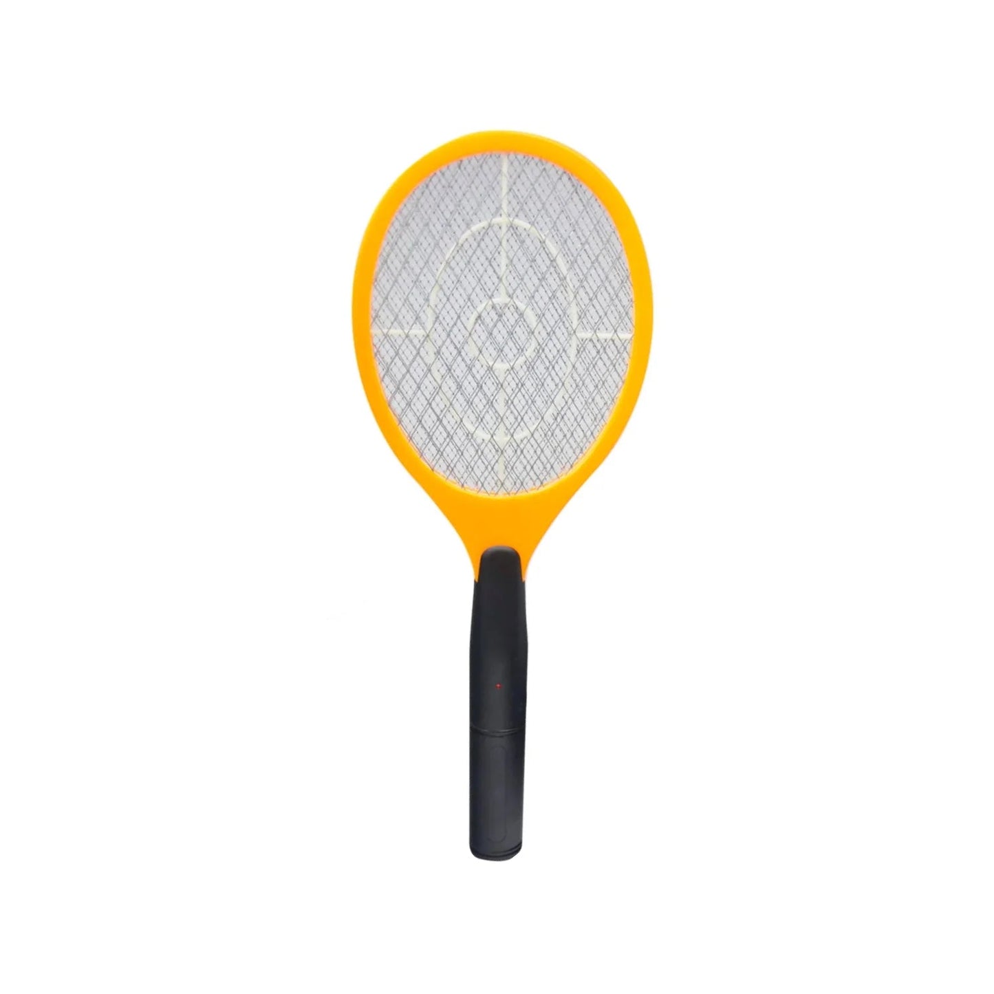 Matamoscas eléctrico recargable tipo raqueta amarillo para eliminar mosquitos e insectos voladores