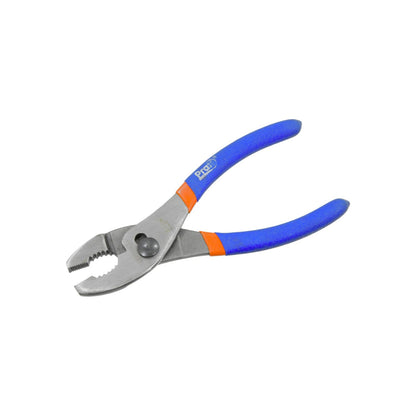 Pinza de chofer Prax 6 pulgadas ajustable, mangos ergonómicos azules y naranjas, herramienta manual