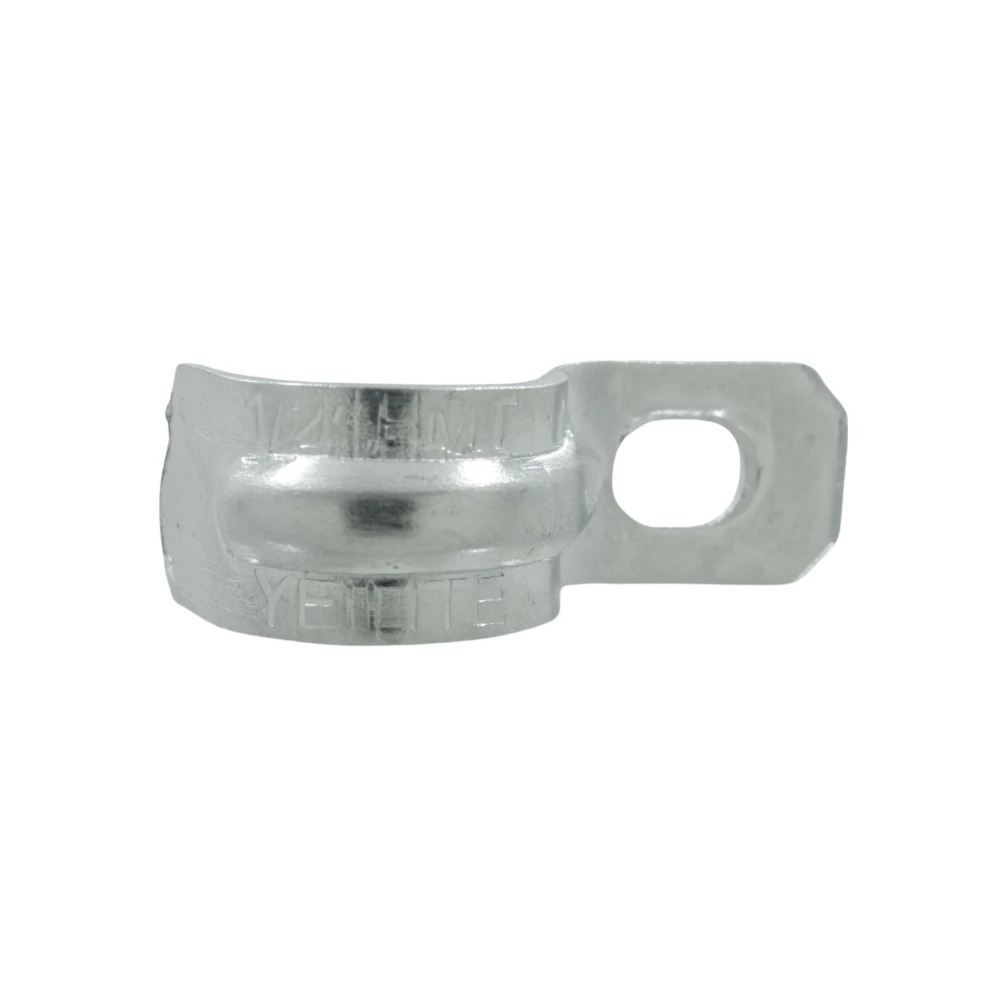 Abrazadera de uña Yeilite 1/2" EMT metálica para fijación de conductos eléctricos