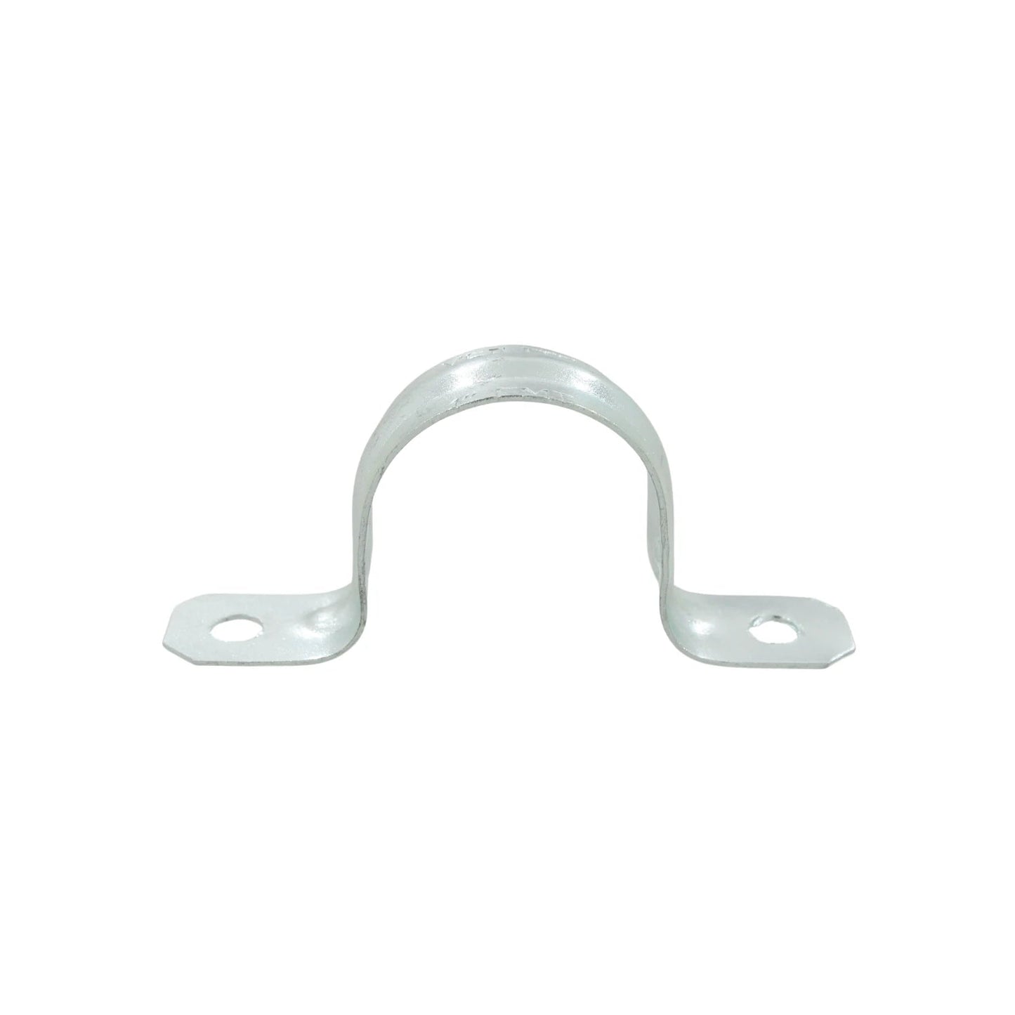 Abrazadera omega metálica galvanizada para tubería de 1 pulgada